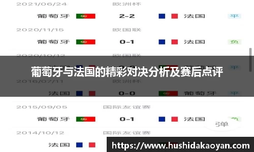 葡萄牙与法国的精彩对决分析及赛后点评